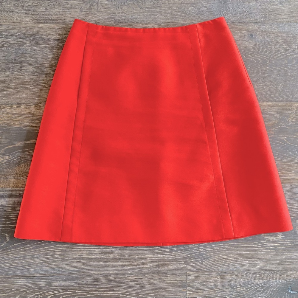 Kate Spade skirt, bright coral